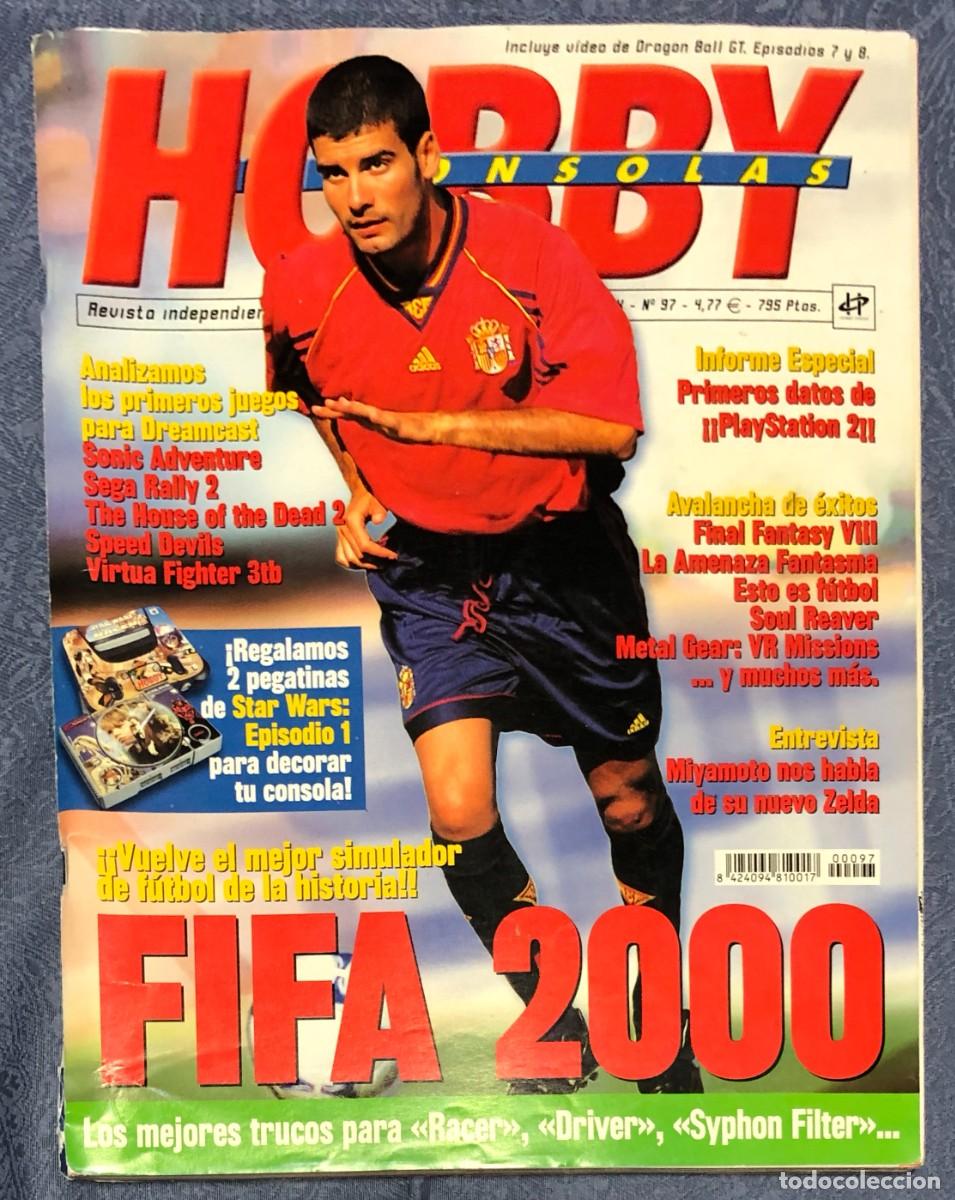 Videojuegos y consolas: Revista Hobby Consolas Numero 97 Fifa 200 Pepe Guardiola Final Fantasy Driver