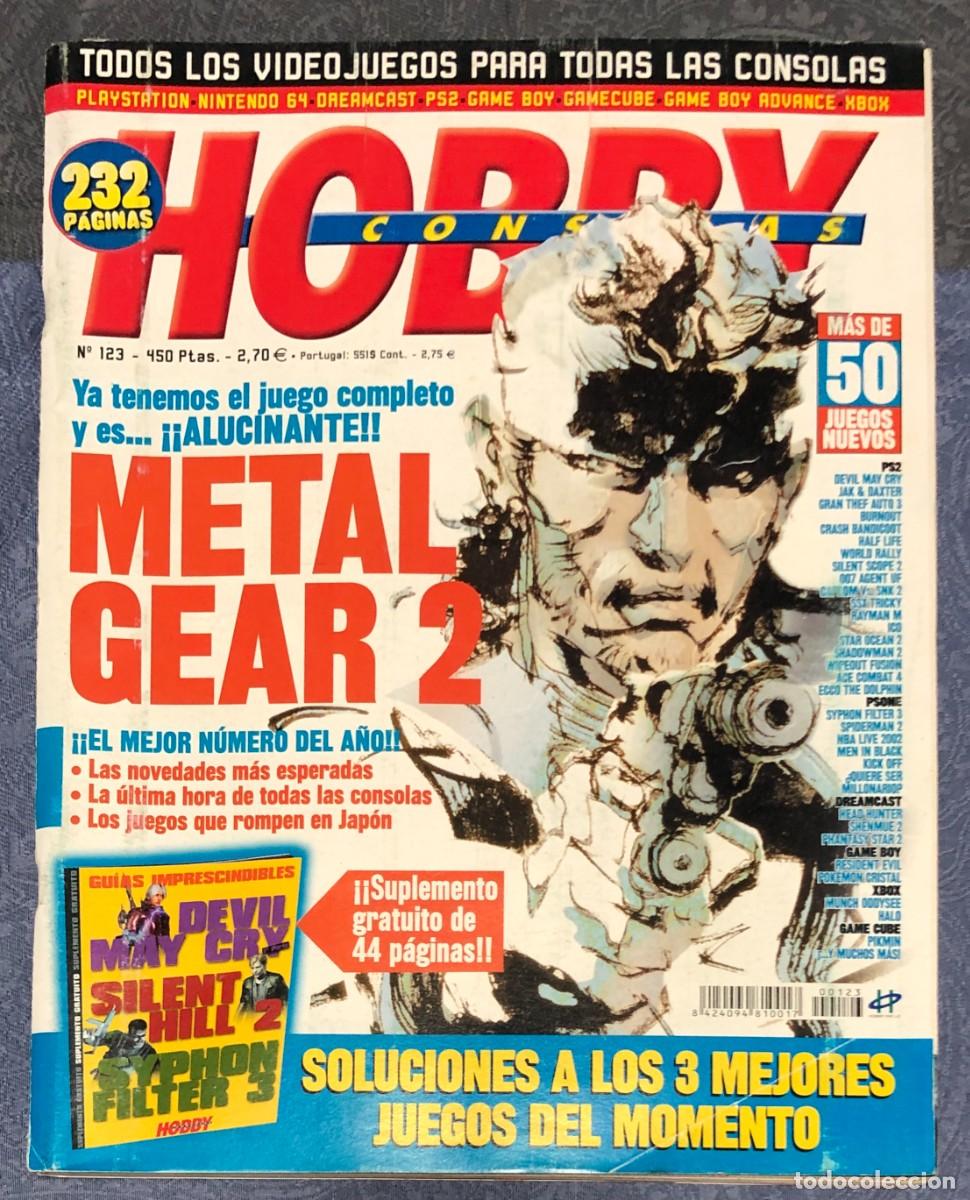 Videojogos e Consolas: Revista Hobby Consolas Numero 123 Metal Gear Devil May Cry Grand Theft Auto Jak