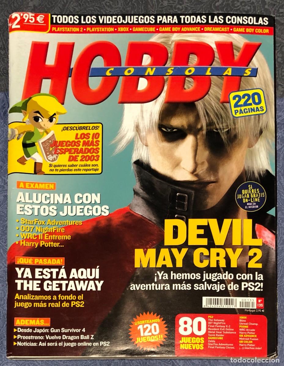 Videojuegos y consolas: Revista Hobby Consolas Numero 135 Devil May Cry The Getaway Zelda Harry Potter