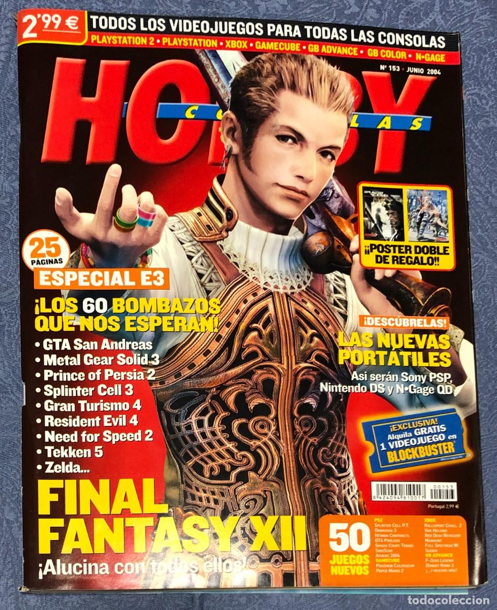 Videojuegos y consolas: Revista Hobby Consolas Numero 153 Final Fantasy Zelda Resident Evil Metal Gear