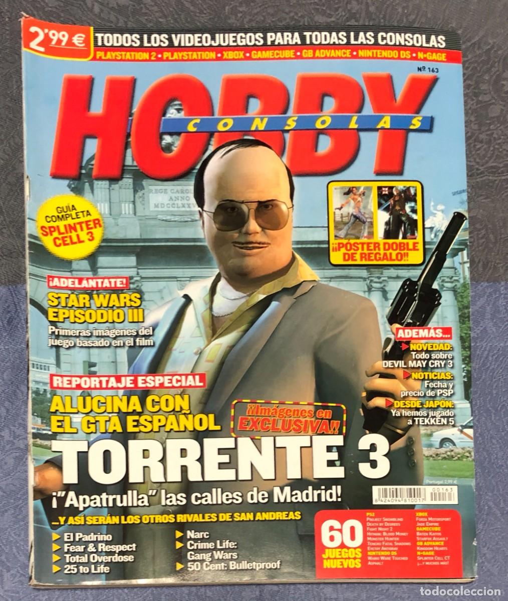 Videojuegos y consolas: Revista Hobby Consolas Numero 163 Torrente Star Wars Devil May Cry PSP Splinter