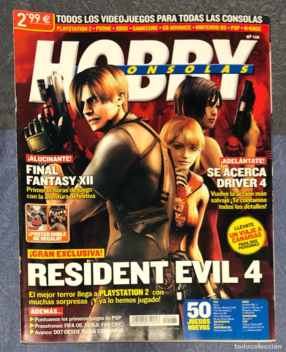 Videojogos e Consolas: Revista Hobby Consolas Numero 168 Resident Evil Final Fantasy Driver Genji