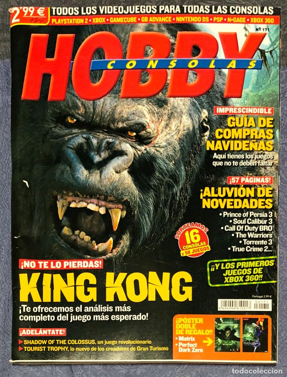 Videojuegos y consolas: Revista Hobby Consolas Numero 171 King Kong Soul Calibur The Warriors Torrente