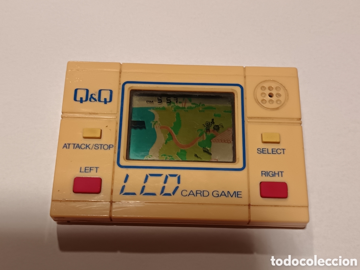Videojuegos y consolas: Q&Q LCD GAME, JAPAN, TIPO GAME WATCH, A&Ntilde;OS 80 ,VIDEOJUEGO PORTATIL, ISLA DEL TESORO. FUNCIONA