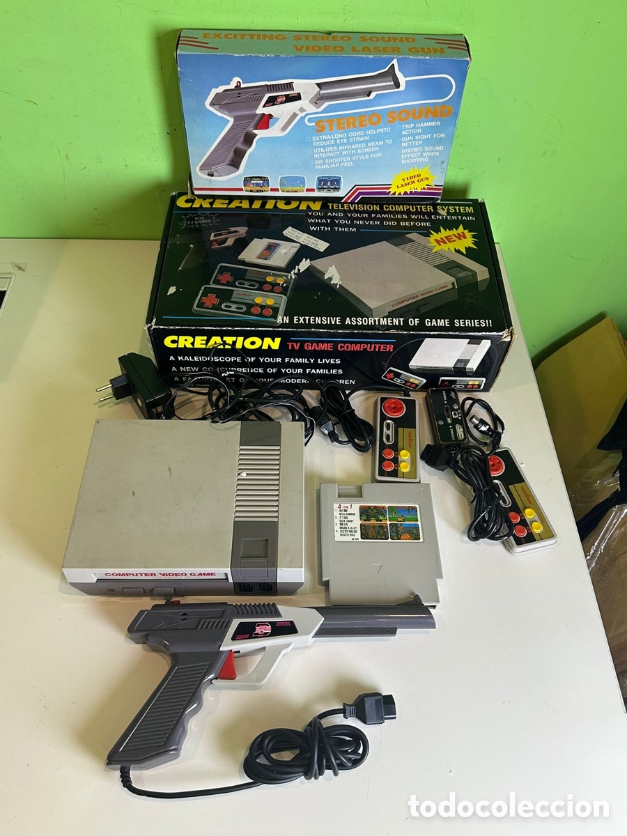 Videojuegos y consolas: Consola vintage Creation TV Game Computer a&ntilde;os 80/90