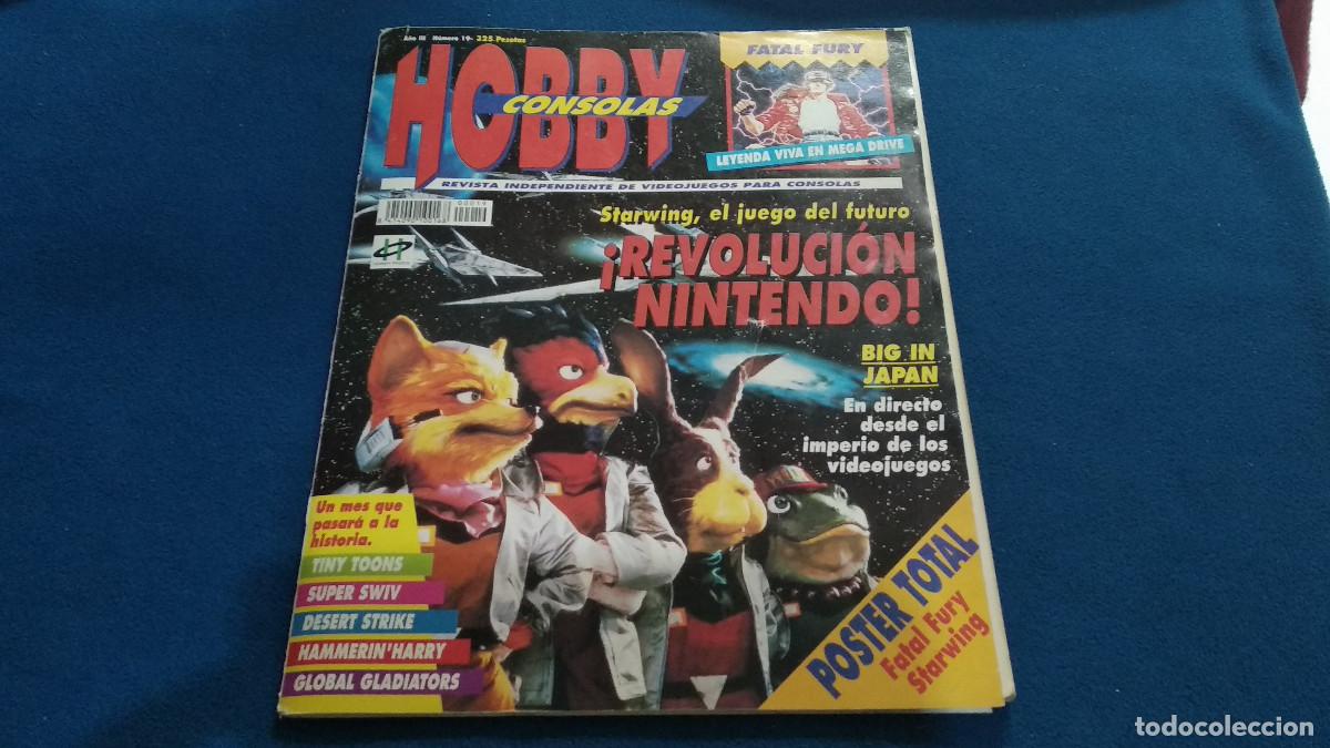 Videojuegos y consolas: Revista HOBBY consolas n&ordm; 19 de 1992 NINTENDO SEGA - VER FOTOS