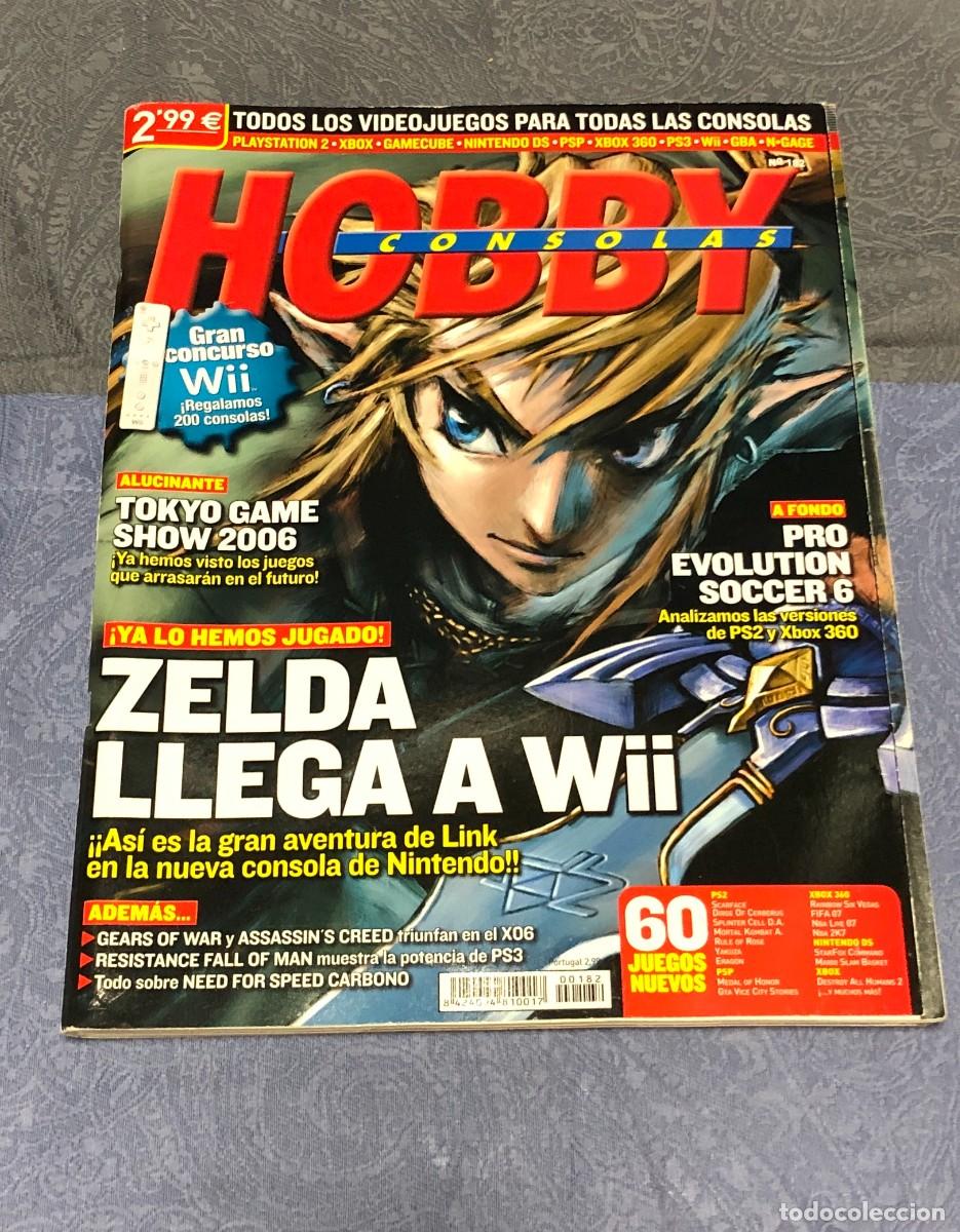Videojuegos y consolas: Revista Hobby Consolas Numero 182 Zelda Nintendo Wii Pro Evolution Soccer Tokio