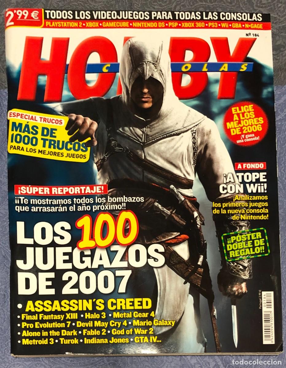 Videojuegos y consolas: Revista Hobby Consolas Numero 184 Assassins Creed Final Fantasy Halo Metal Gear
