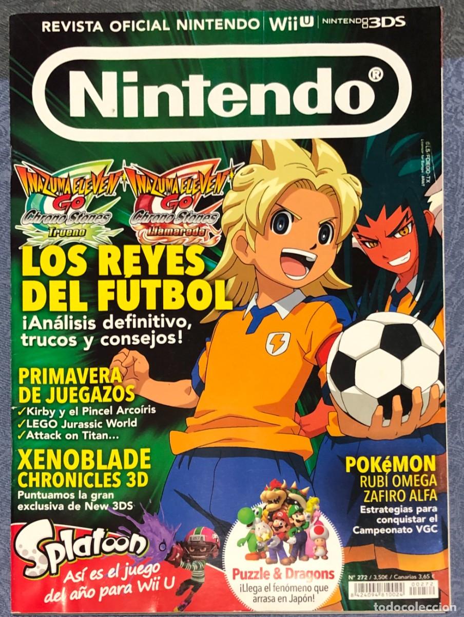 Videojuegos y consolas: Revista Nintendo Accion 272 Xenoblade Pokemon Rubi Omega Zafiro Alfa Inazuma