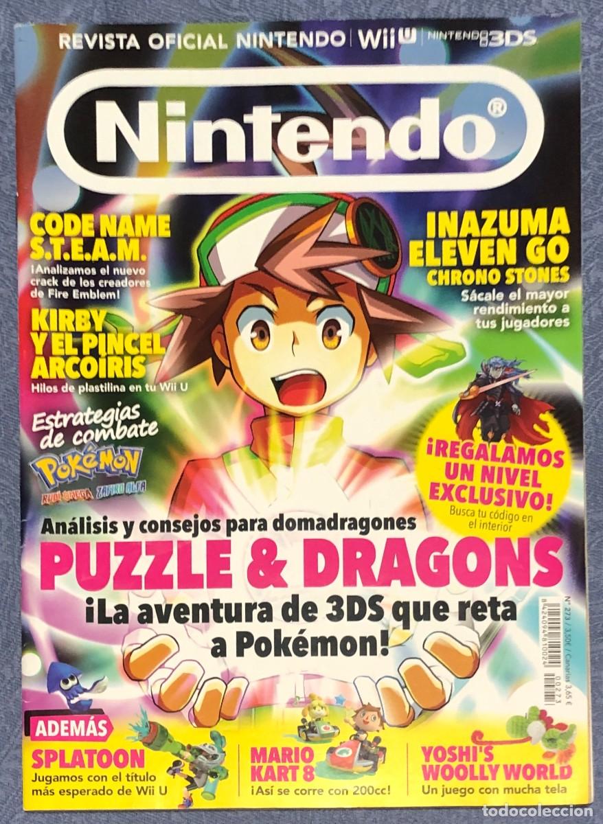 Videojuegos y consolas: Revista Nintendo Accion 273 Inazuma Eleven Puzze & Dragons Kirby Codename Steam