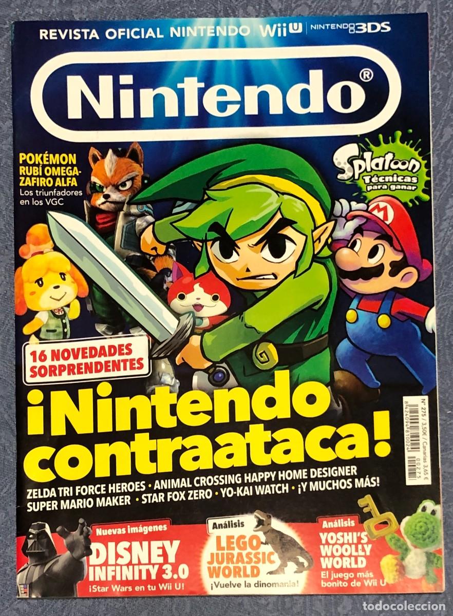 Videojuegos y consolas: Revista Nintendo Accion 275 Zelda Pokemon Splatoon Disney Yoshis Woolly Lego