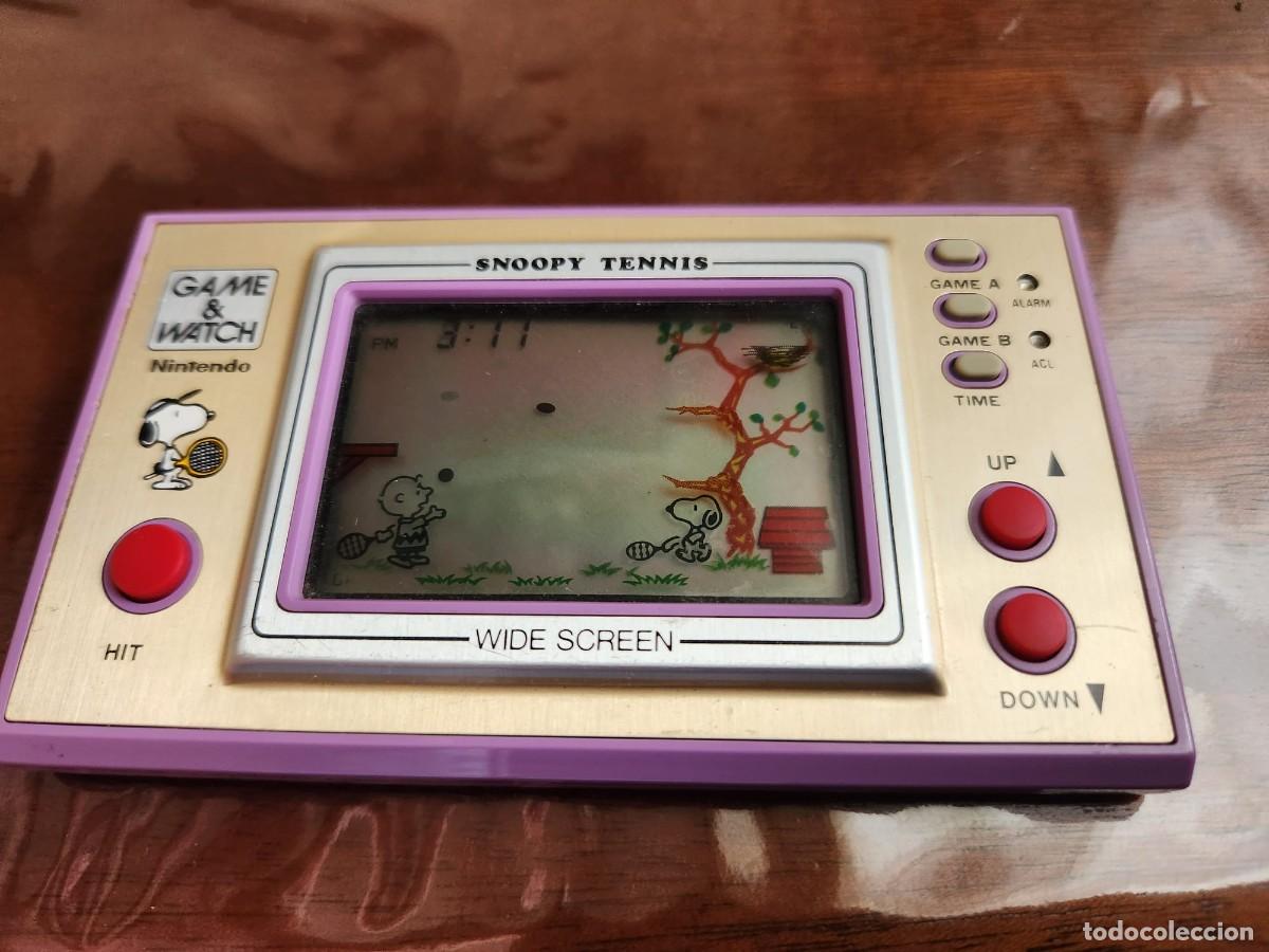 Videojuegos y consolas: Snoopy Tennis Nintendo Game & Watch 1982 en perfecto estado