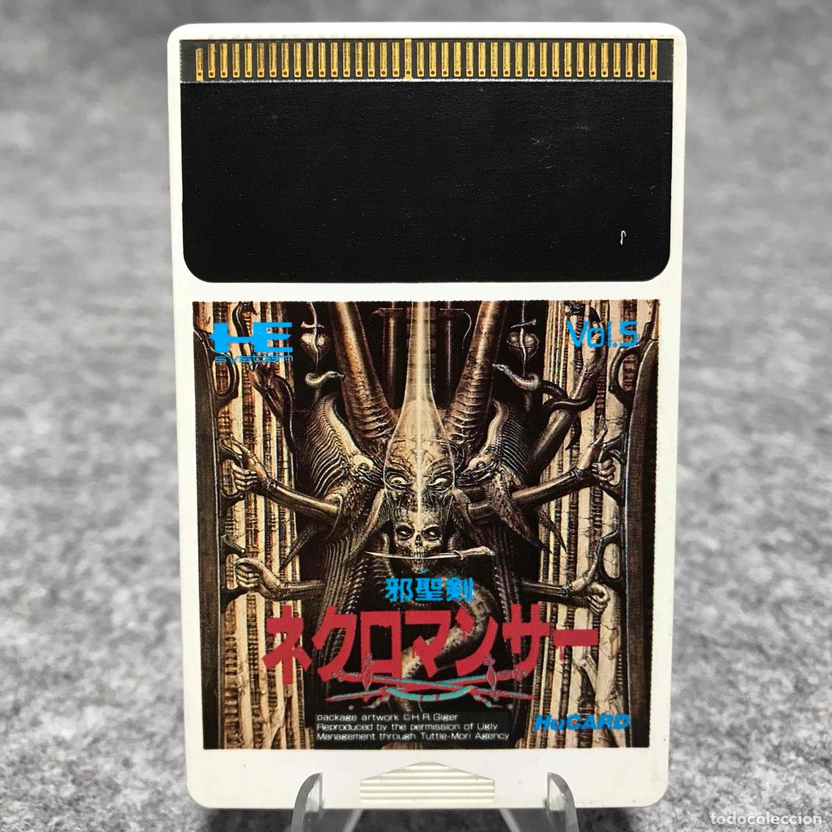 Videojogos e Consolas: JASEIKEN NECROMANCER HU CARD JAP NEC PC ENGINE