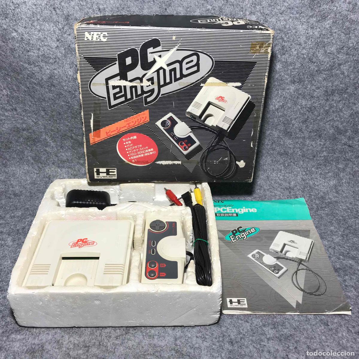 Videogiochi e Consoli: CONSOLA NEC PC ENGINE MOD AV CON CAJA E INSTRUCCIONES JAP