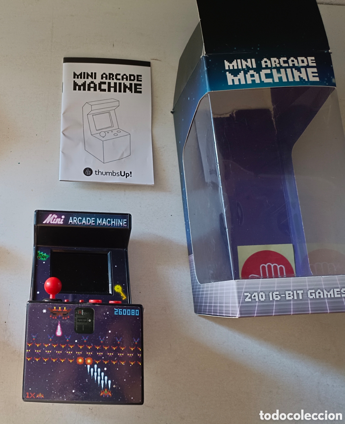 Videojuegos y consolas: Mini recreativa Arcade en caja
