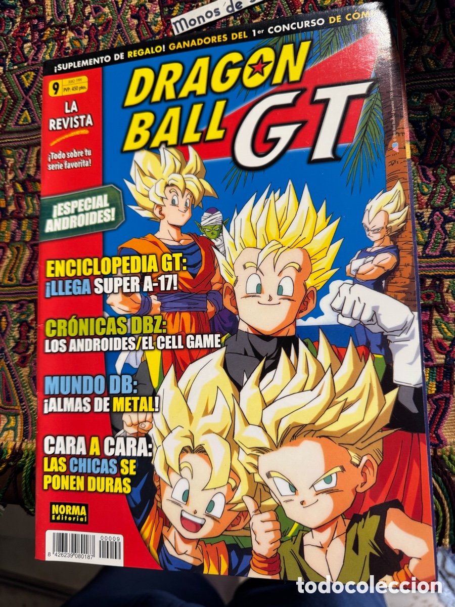 Videojuegos y consolas: Revista Dragon Ball GT Bola de drag&oacute;n