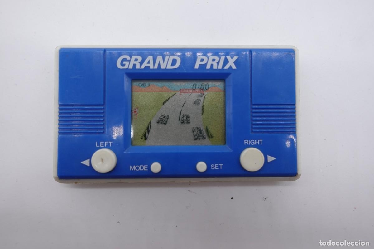 Videospiele und Konsolen: MAQUINITA LCD TIPO GAME & WATCH &rdquo;GRAND PRIX&rdquo; AZUL