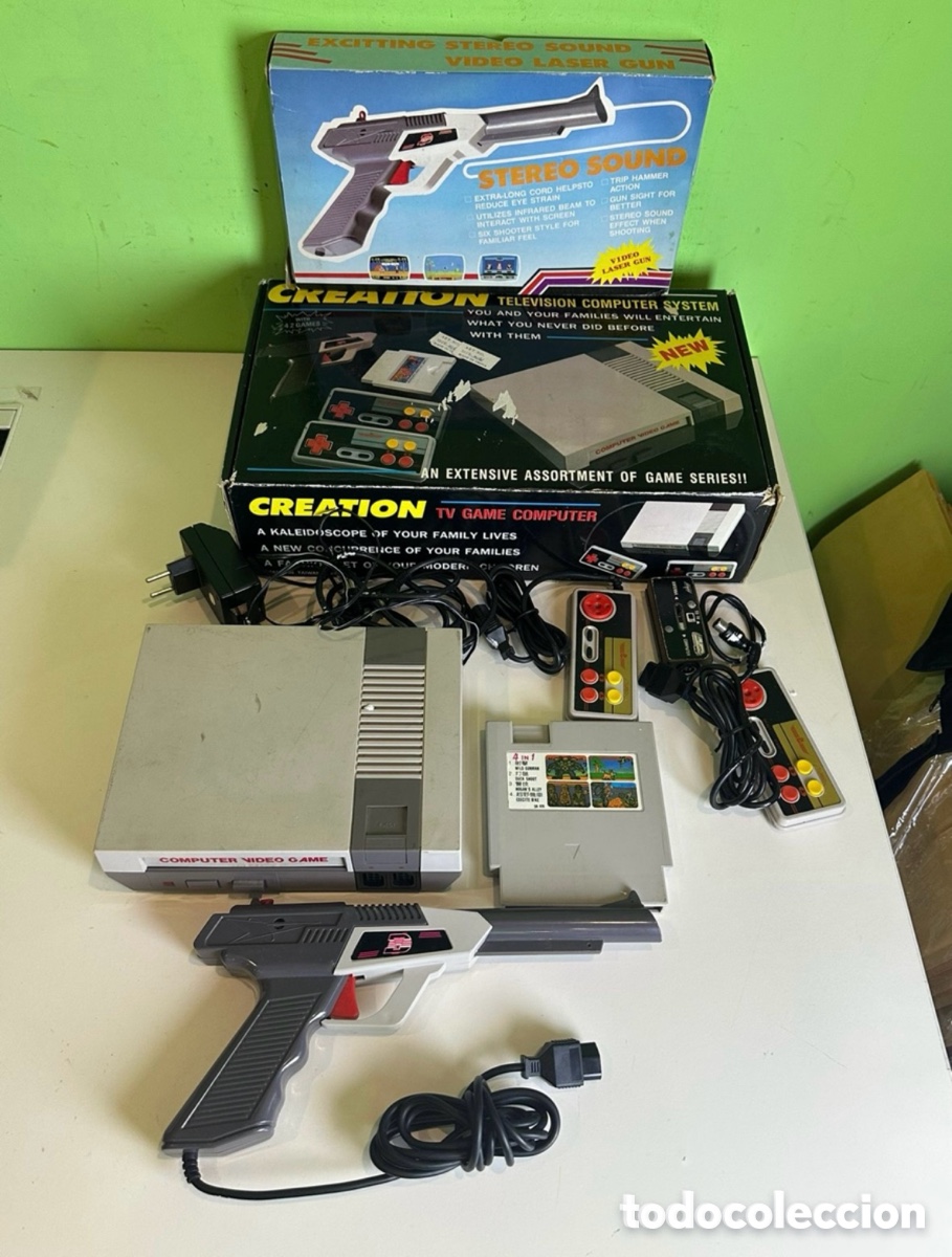 Videospiele und Konsolen: Consola vintage Creation TV Game Computer a&ntilde;os 80/90