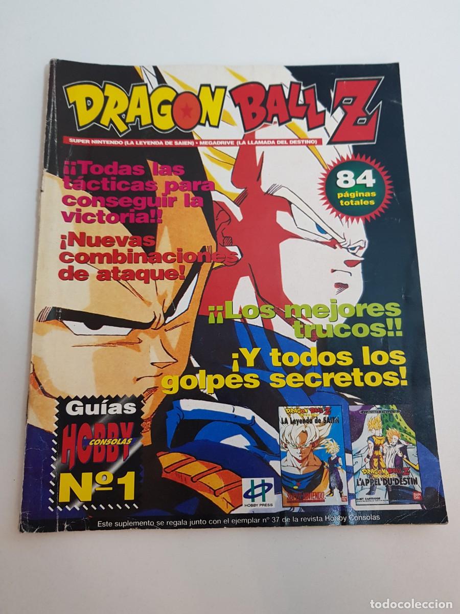 Videojuegos y consolas: Dragon Ball Z Guias Hobby Consolas Numero 1 Suplemento Revista 37