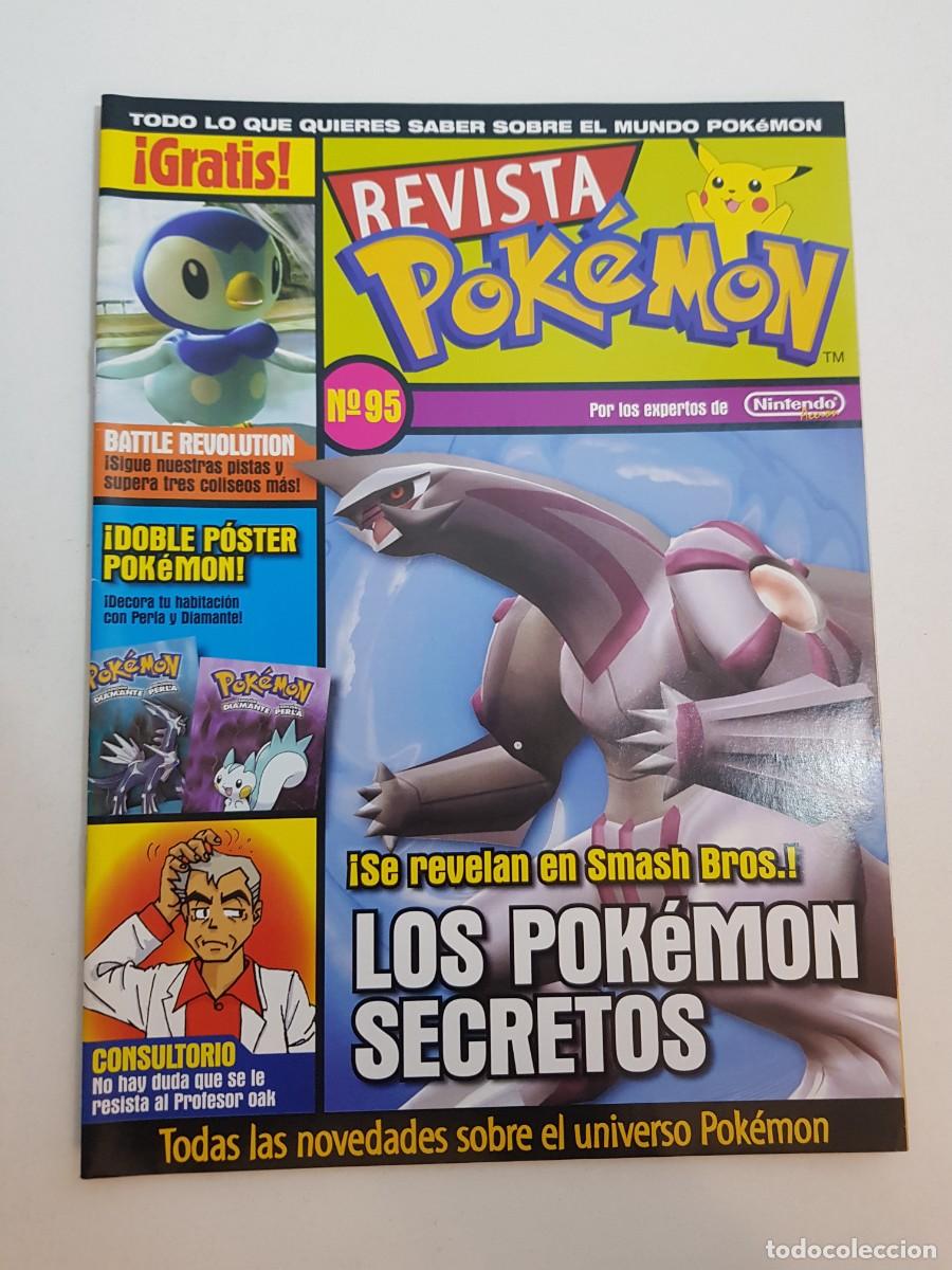 Videojuegos y consolas: Revista Pokemon 95 A&ntilde;o 2005 Guia de Juego pokemon Battle Revolution Doble Poster