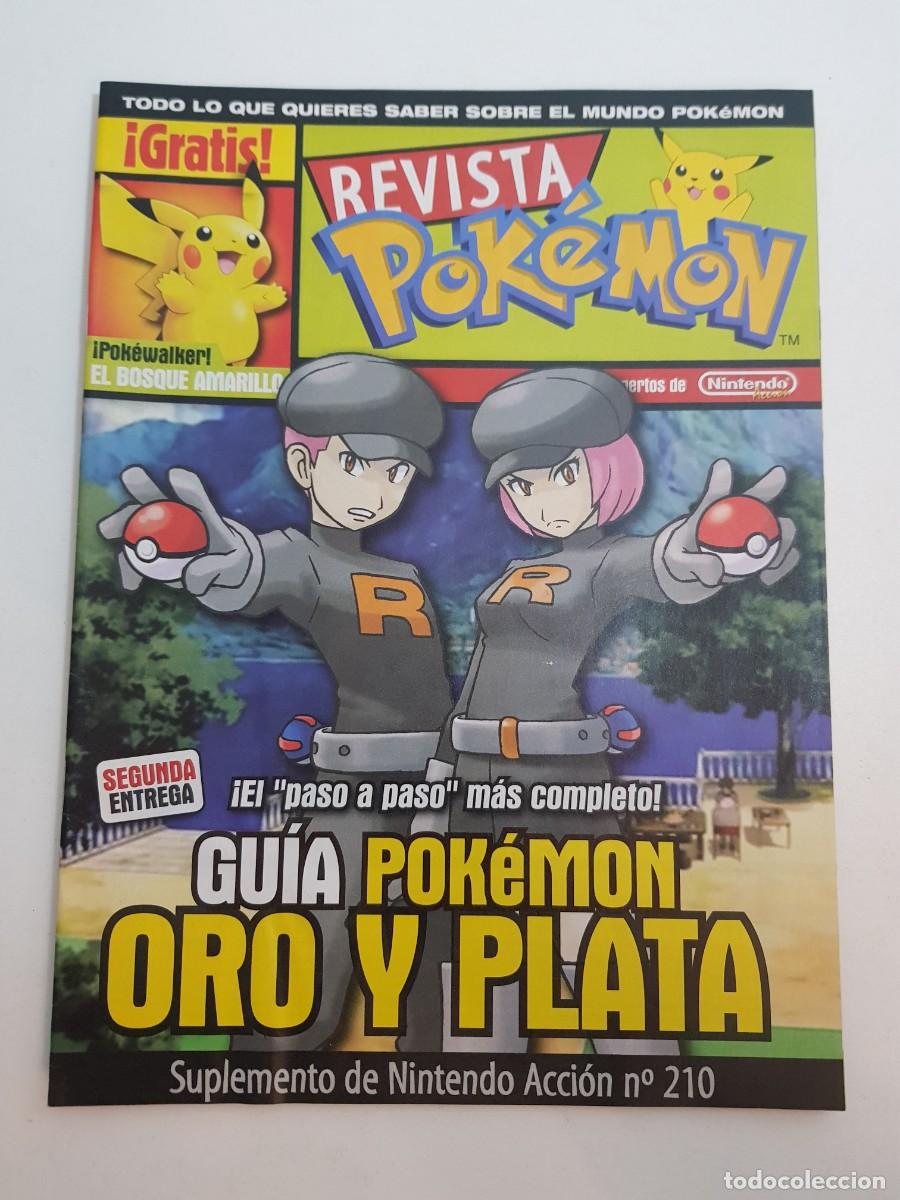 Videojuegos y consolas: Revista Pokemon Suplemento Nintendo Accion 210 mas Doble Poster Original