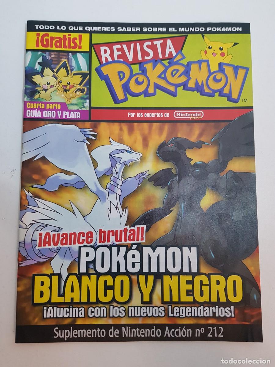 Videojuegos y consolas: Revista Pokemon Suplemento Nintendo Accion 212 mas Doble Poster Original