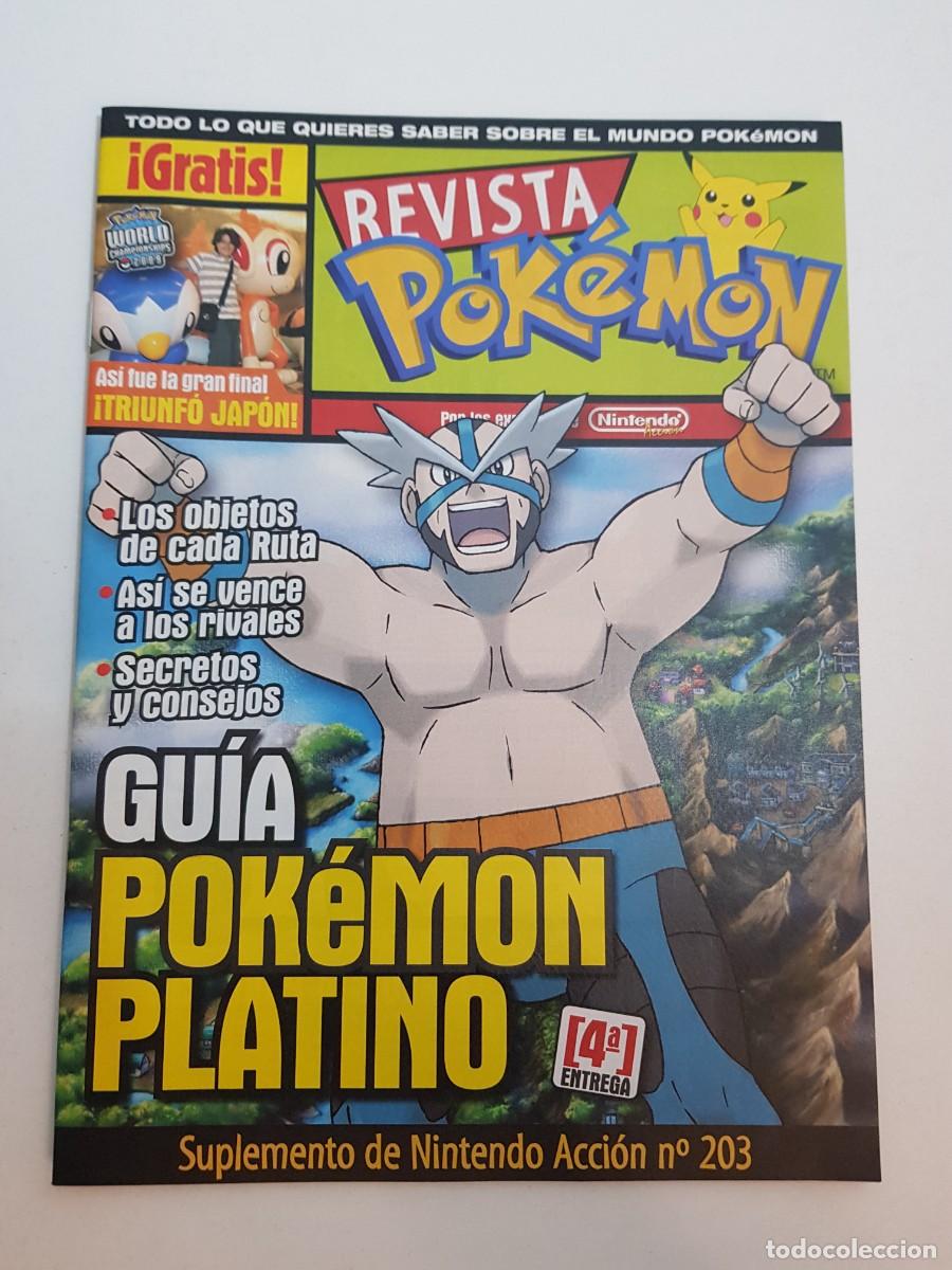 Videojuegos y consolas: Revista Pokemon Suplemento Nintendo Accion 203 mas Doble Poster Original