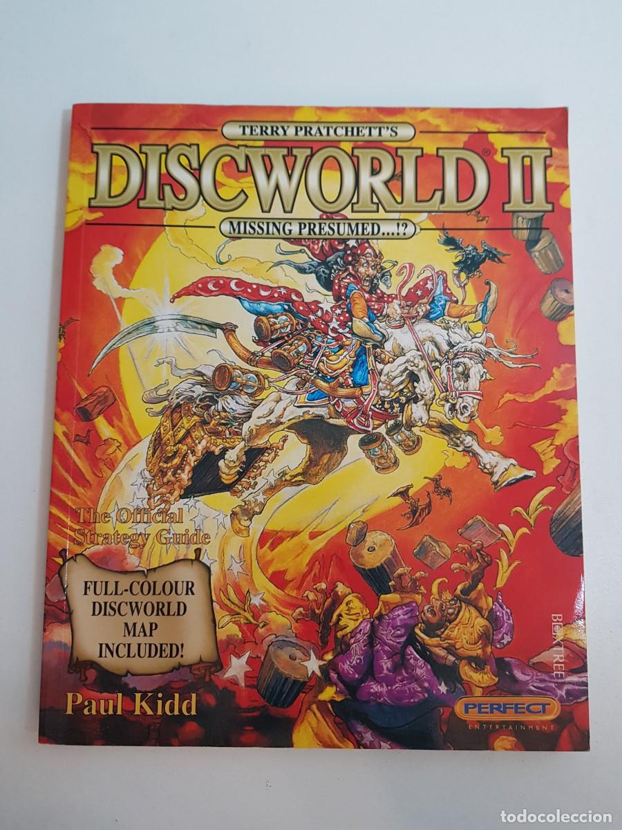 Videojuegos y consolas: Discworld II The Official Strategy Guide Terry Prachet Missing Presumed Mas Mapa