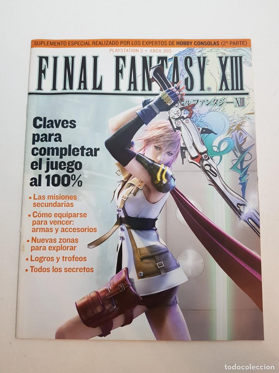 Videojuegos y consolas: Final Fantasy Suplemento Especial Hobby Consolas Playstation 3 Xbox 360