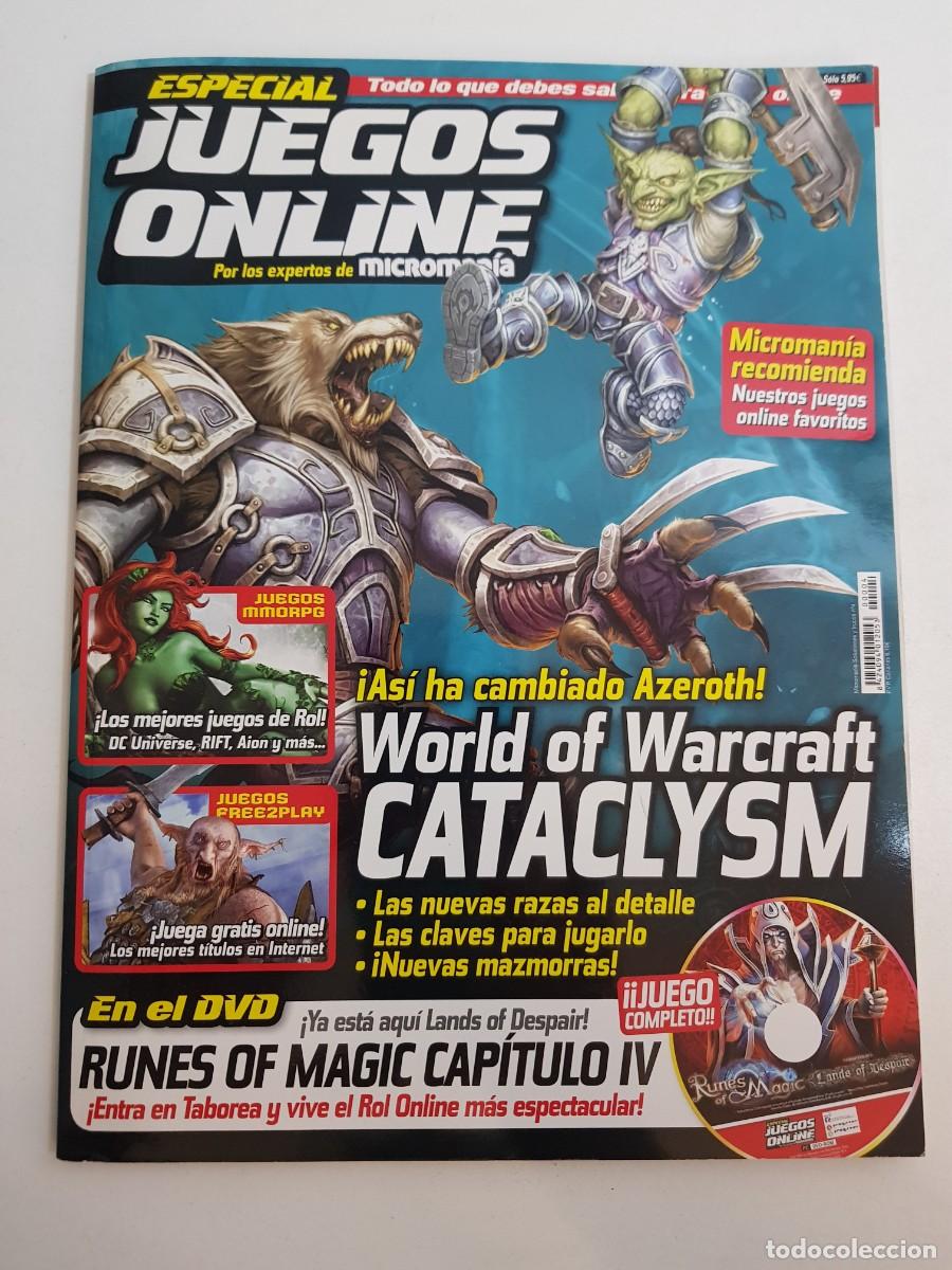 Videojuegos y consolas: Suplemento Especial Juegos Online Micromania World of Warcraft Cataclysm 2008