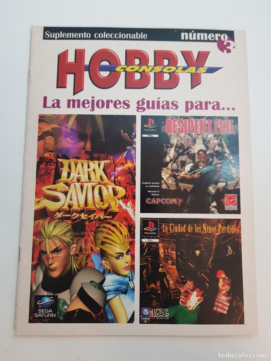 Videojuegos y consolas: Guia Suplemento Hobby Consolas Dark Savior Resident Evil Playstation Sega Saturn