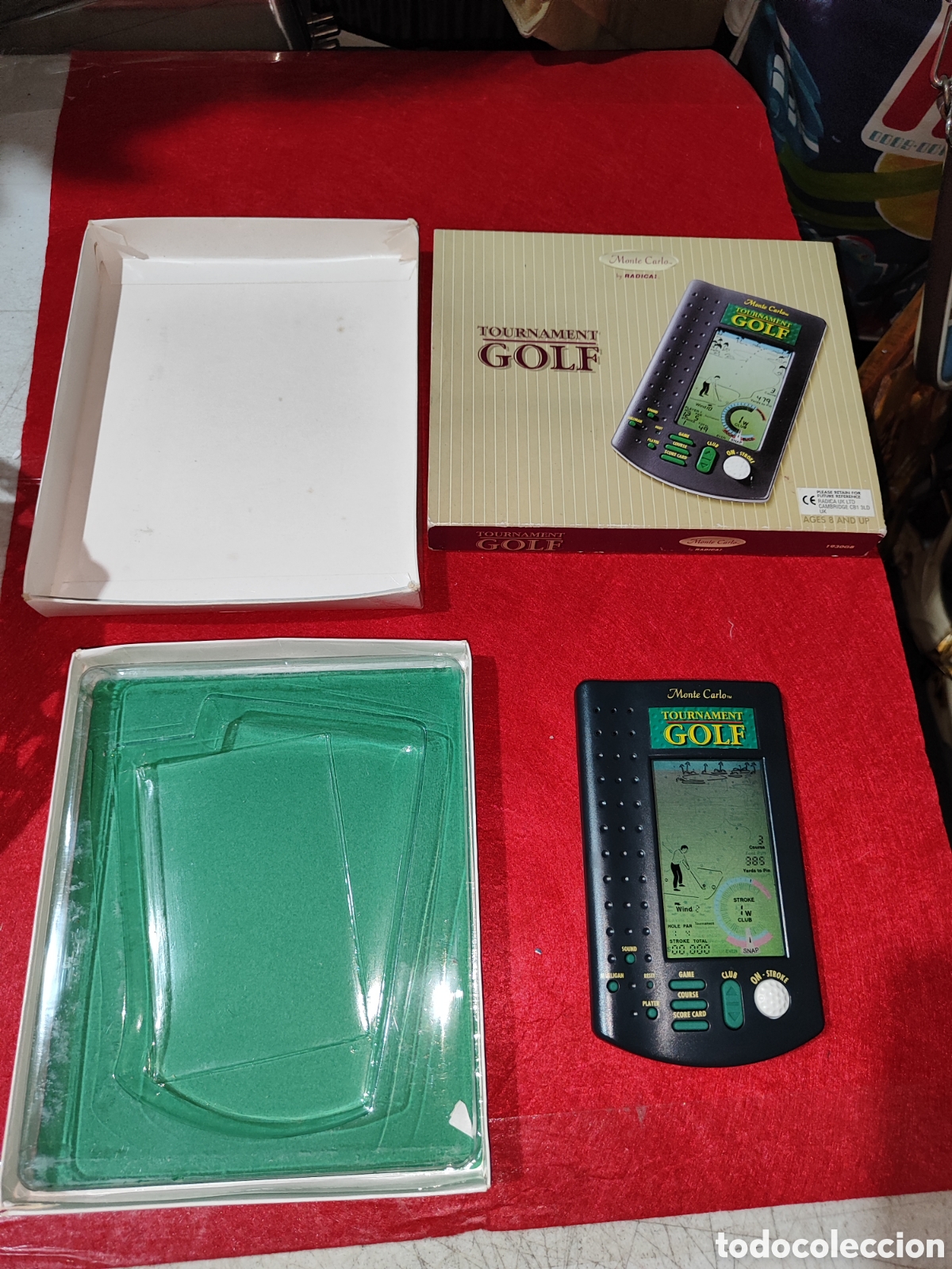 Videojuegos y consolas: Maquina lcd TOURNAMENT GOLF DE MONTE CARLO BY RADICA
