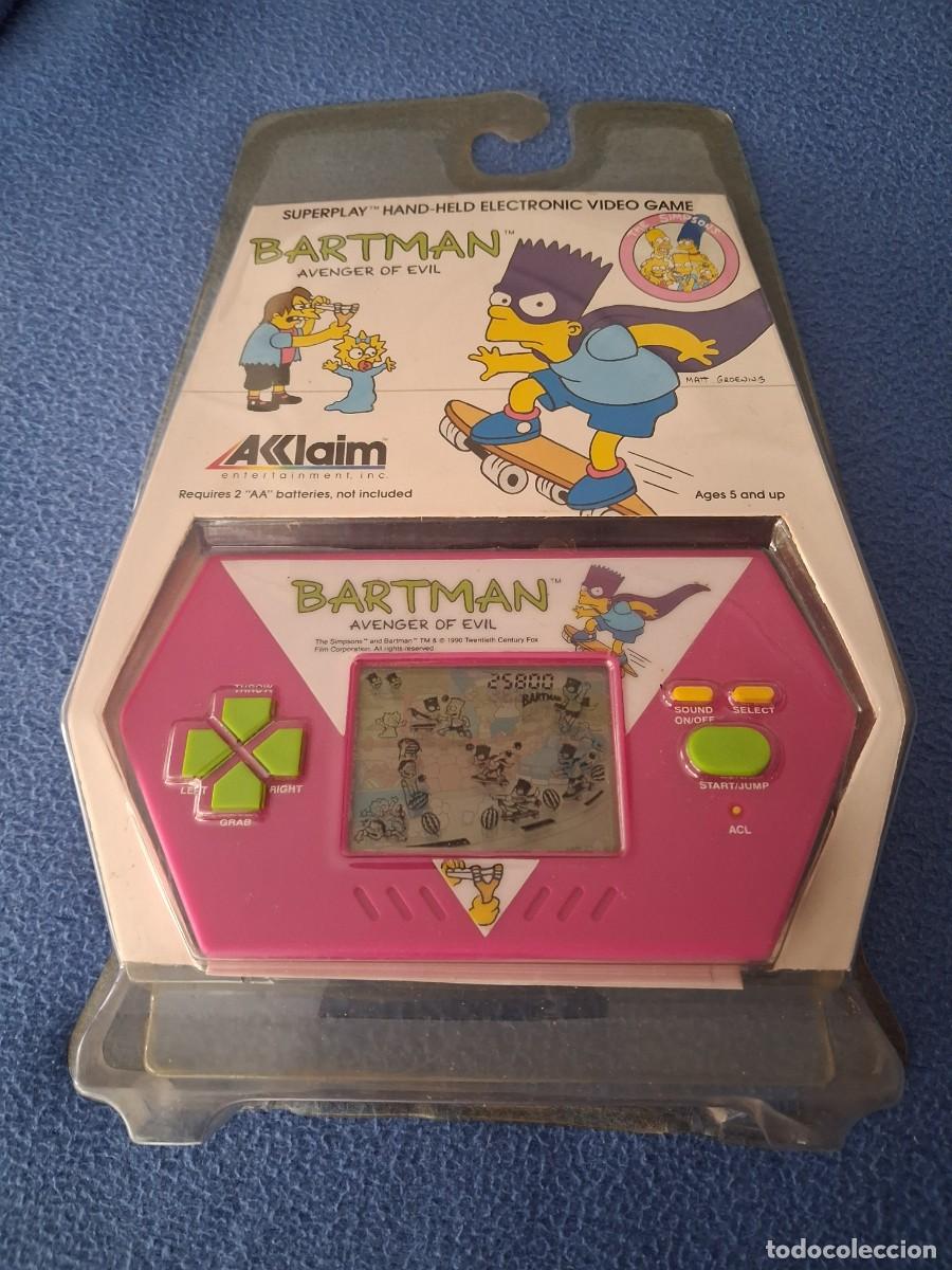 Videojuegos y consolas: MAQUINITA BARTMAN AVENGER OF EVIL DE AKLAIM SIMPSONS .NUEVA A ESTRENAR