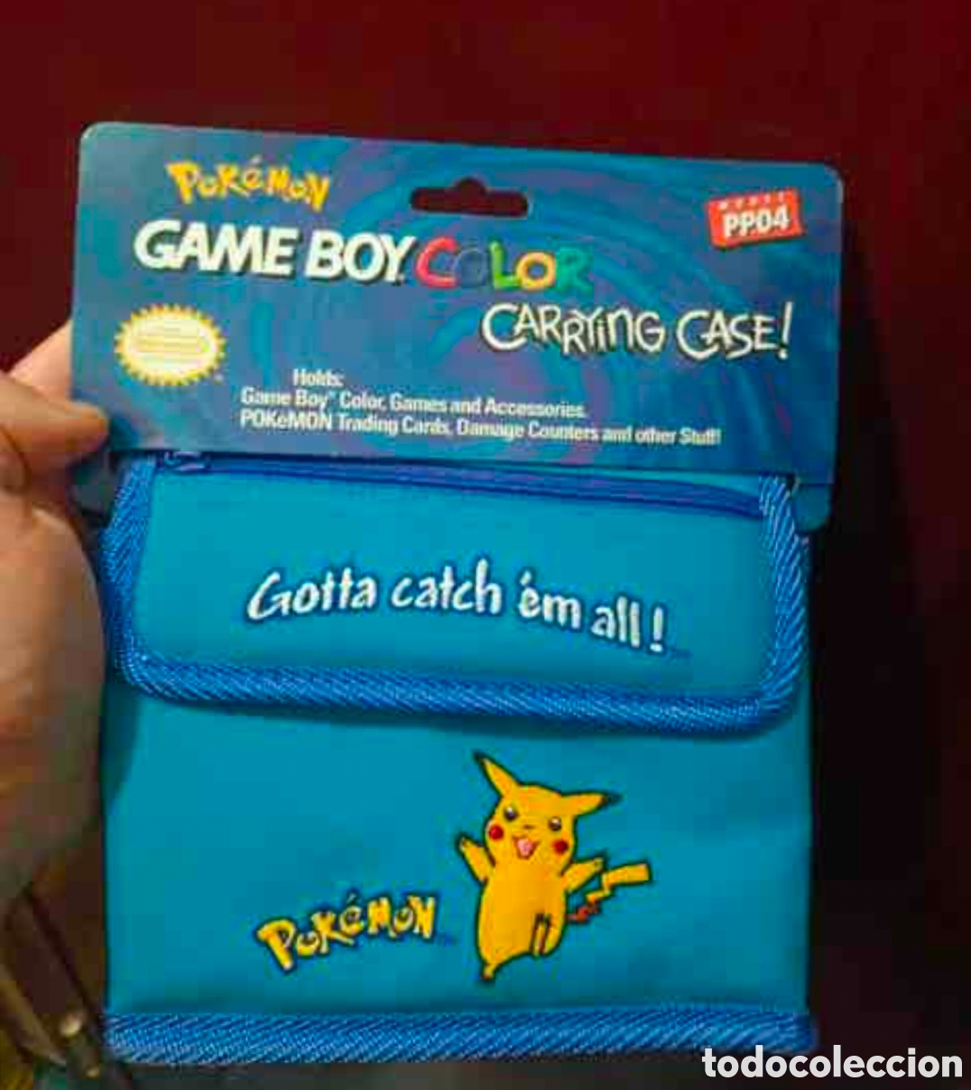 Videojuegos y consolas: Funda original verde pokemon gameboy game boy nintendo