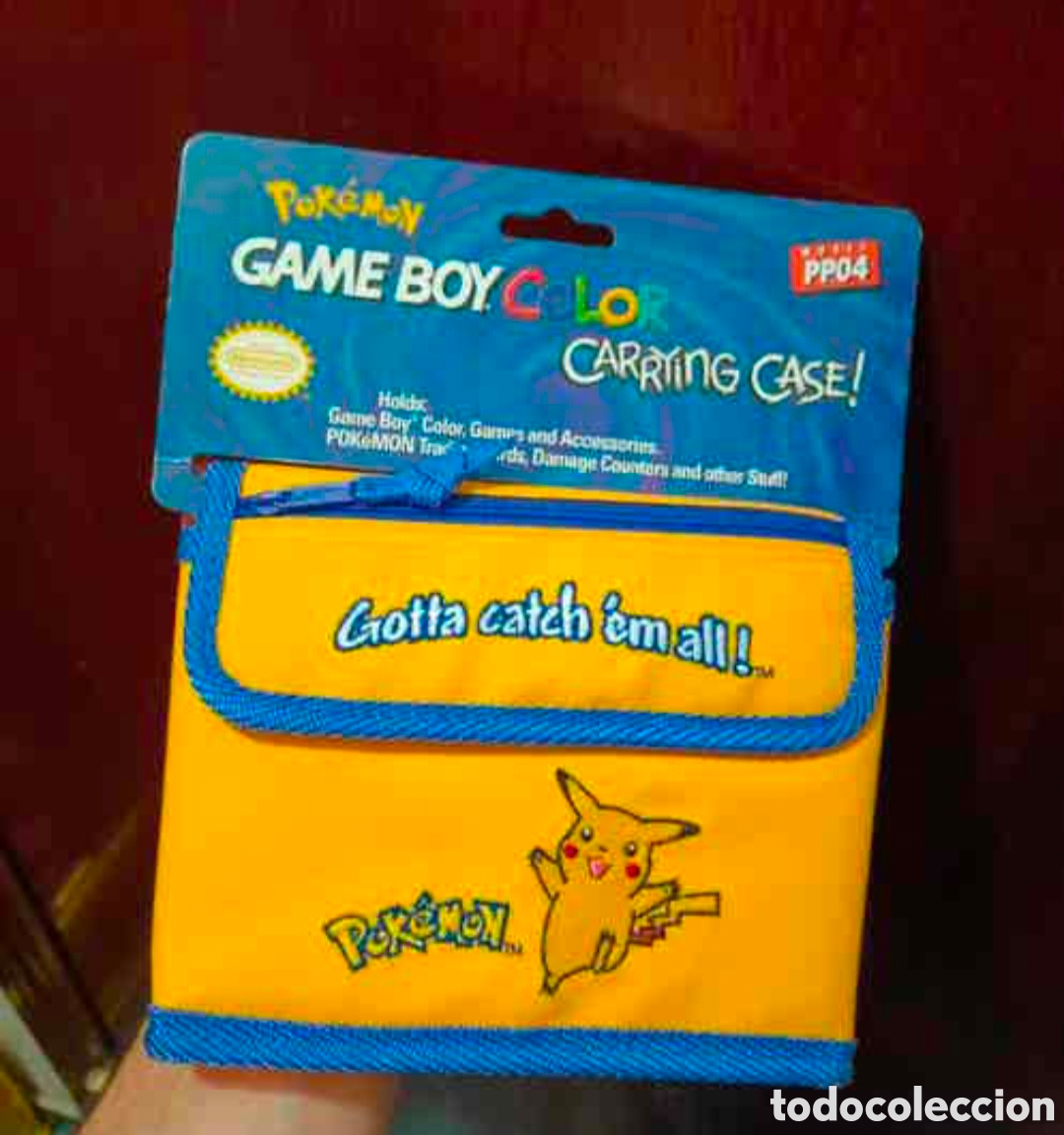 Videojuegos y consolas: Funda original amarilla pokemon gameboy game boy nintendo