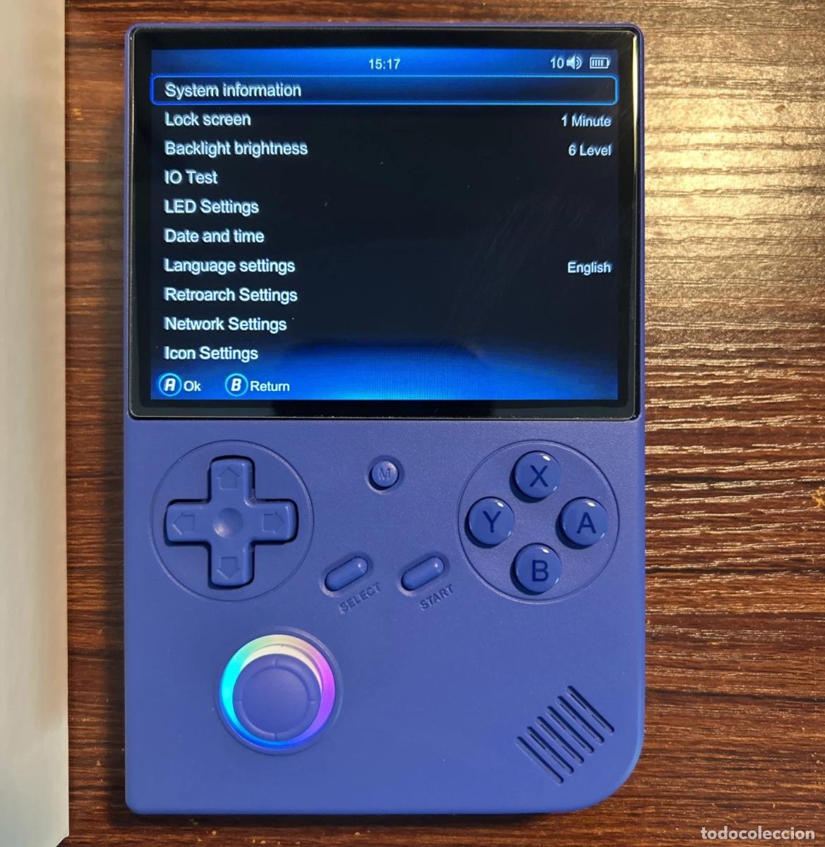 Videojuegos y consolas: ANBERNIC RG40XXV 64GB Consola Retro Port&aacute;til 4&rdquo; IPS HDMI WiFi 5000+ Juegos RGB