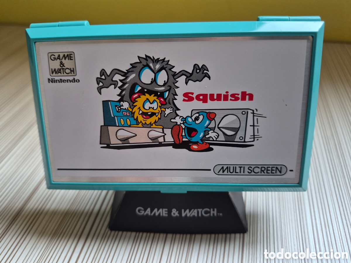 Videojuegos y consolas: GAME WATCH SQUISH NINTENDO MG-61