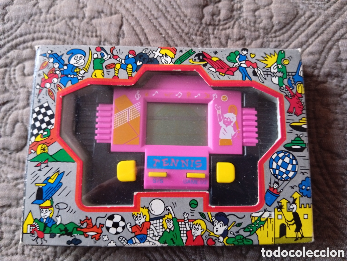 Video Games and Consoles: Consola o maquinita de tennis a&ntilde;os 80