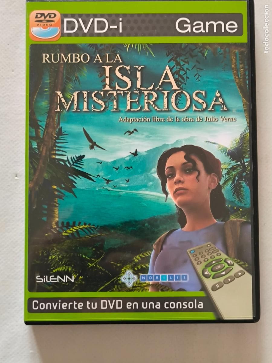 Videojuegos y consolas: DVD RUMBO A LA ISLA MISTERIOSA - DVD-I - JUEGO INTERACTIVO (7P)