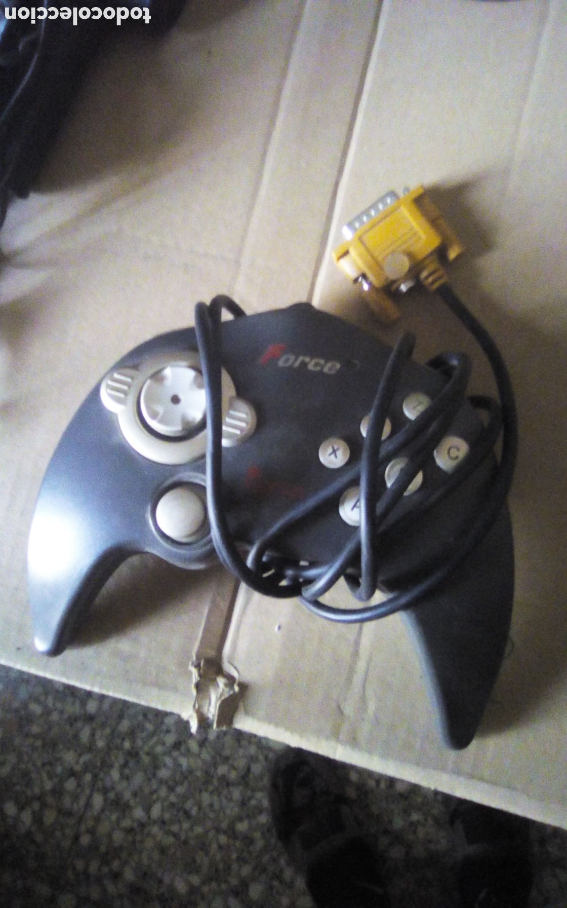 Videojuegos y consolas: Mando joystick Genius Force. Max Fire Digital Force G-09D. Usado.