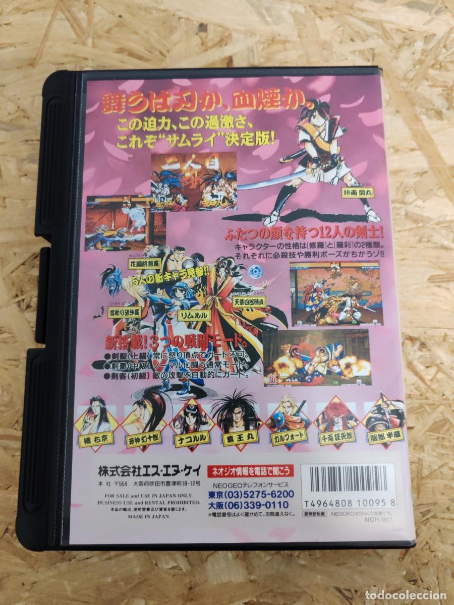 Videojuegos y consolas: Samurai Spirits 3 Neo Geo AES Jap&oacute;n - Foto 3