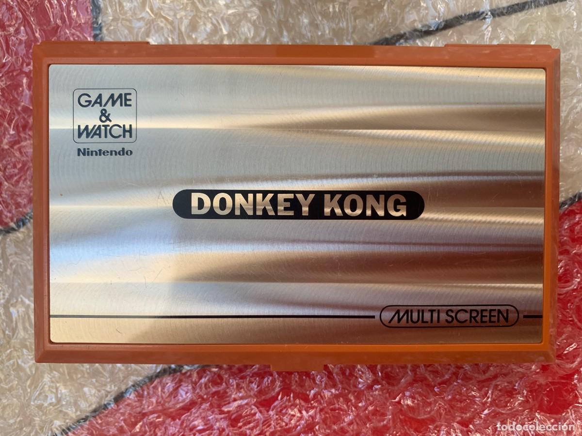 Videojuegos y consolas: Nintendo Game & Watch Donkey Kong 1982 DK-52