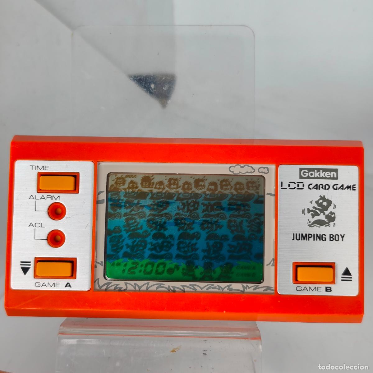 Videojuegos y consolas: Maquinita, consola Gakken Jumping boy tipo game watch