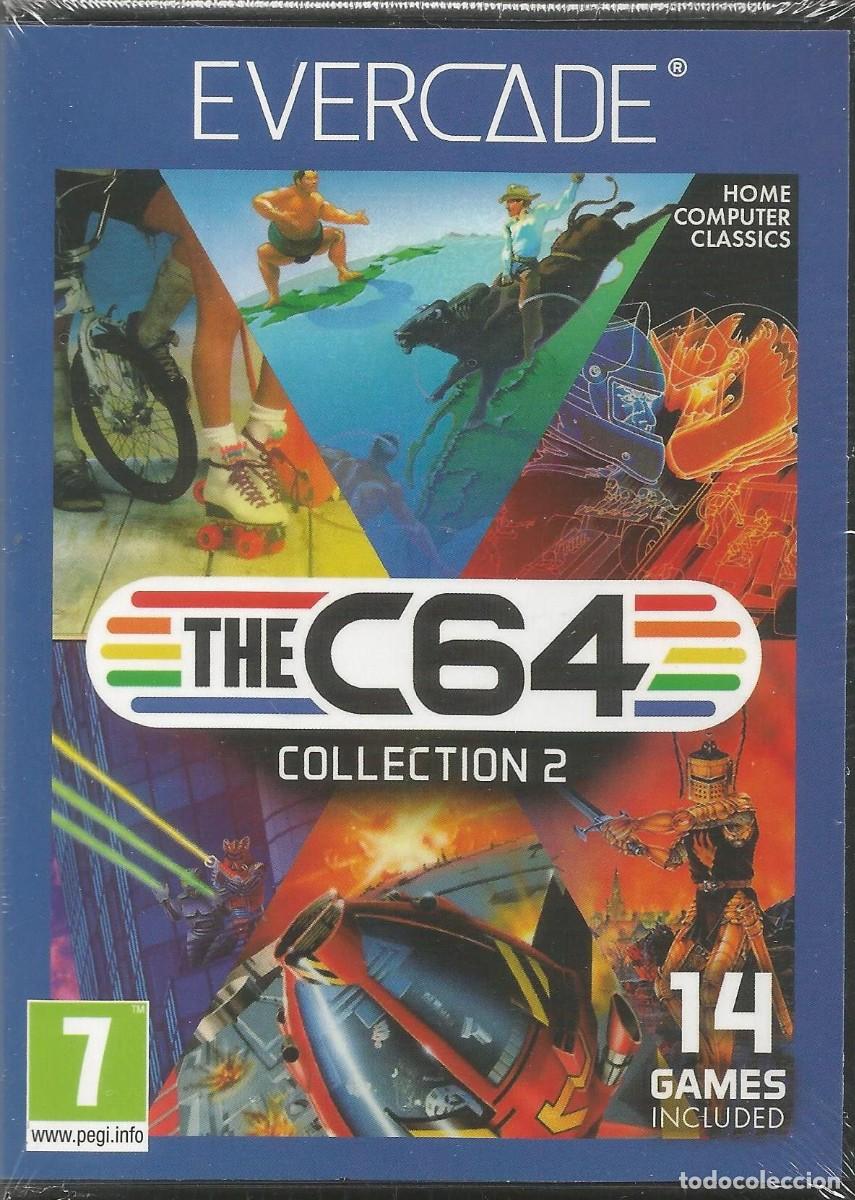 Videojuegos y consolas: Cartucho Evercade - The C64 Collection 2 - 14 juegos de Commodore 64 - Nuevo y precintado