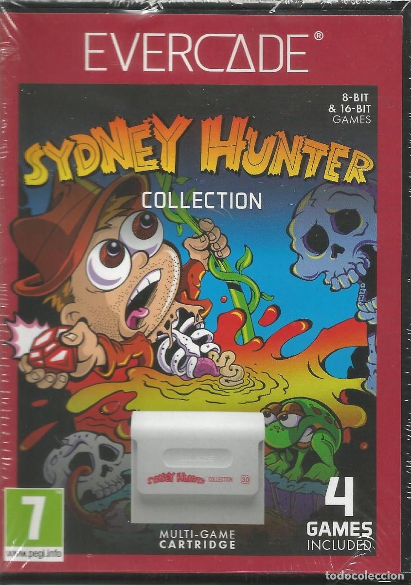 Videojuegos y consolas: Cartucho Evercade - Sidney Hunter Collection - Blaze - 8/16 Bit - 4 juegos - Nuevo y precintado.
