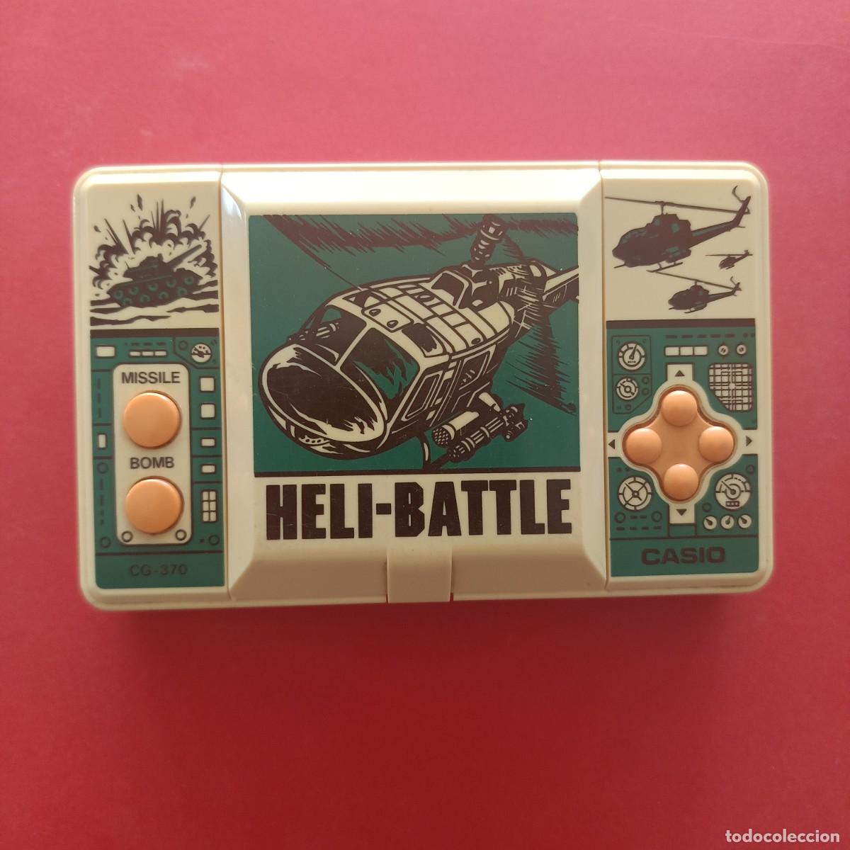 Videojuegos y consolas: CASIO GAME & WATCH CG-370 HELI BATTLE VERY GOOD CONDITION FULL WORKING ORDER!
