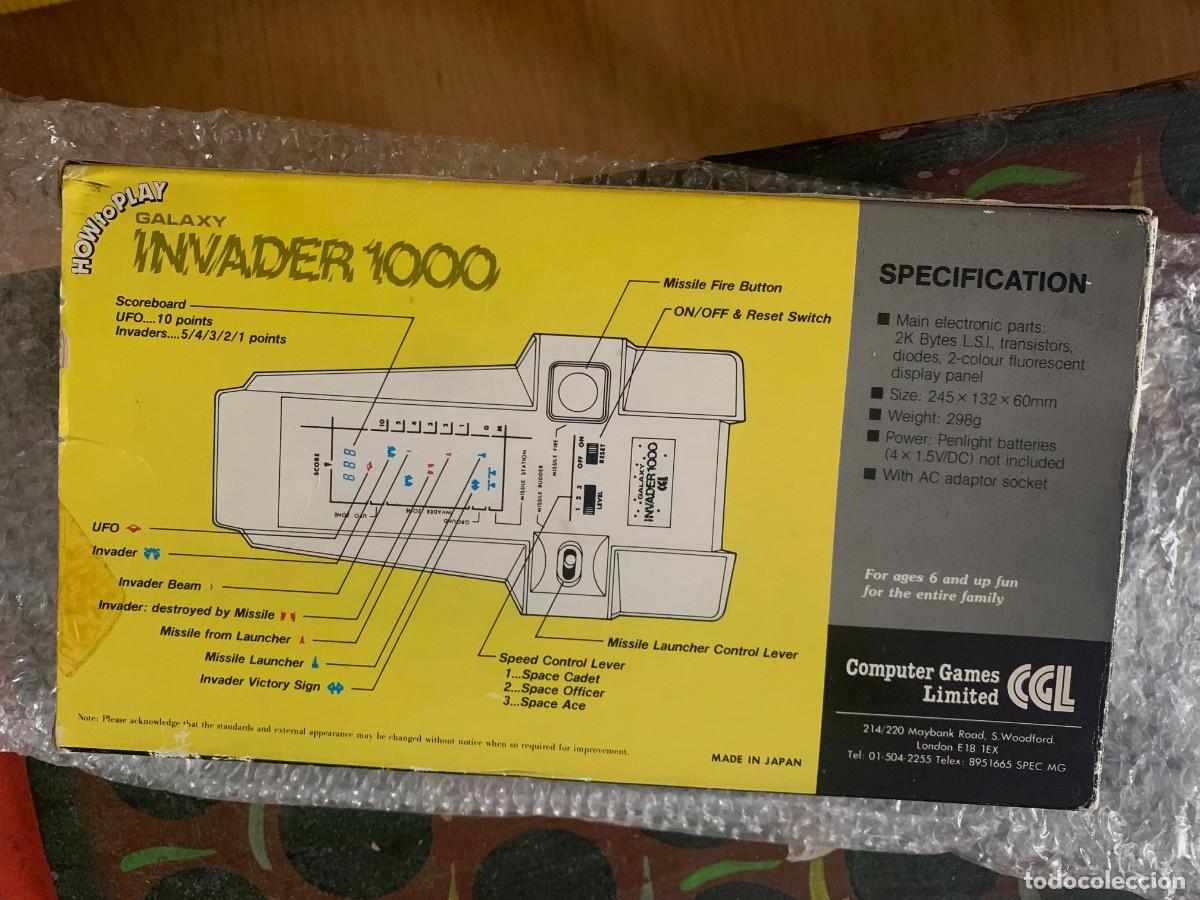 Videojuegos y consolas: Galaxy Invader 1000 CGL con caja y manual - Foto 5