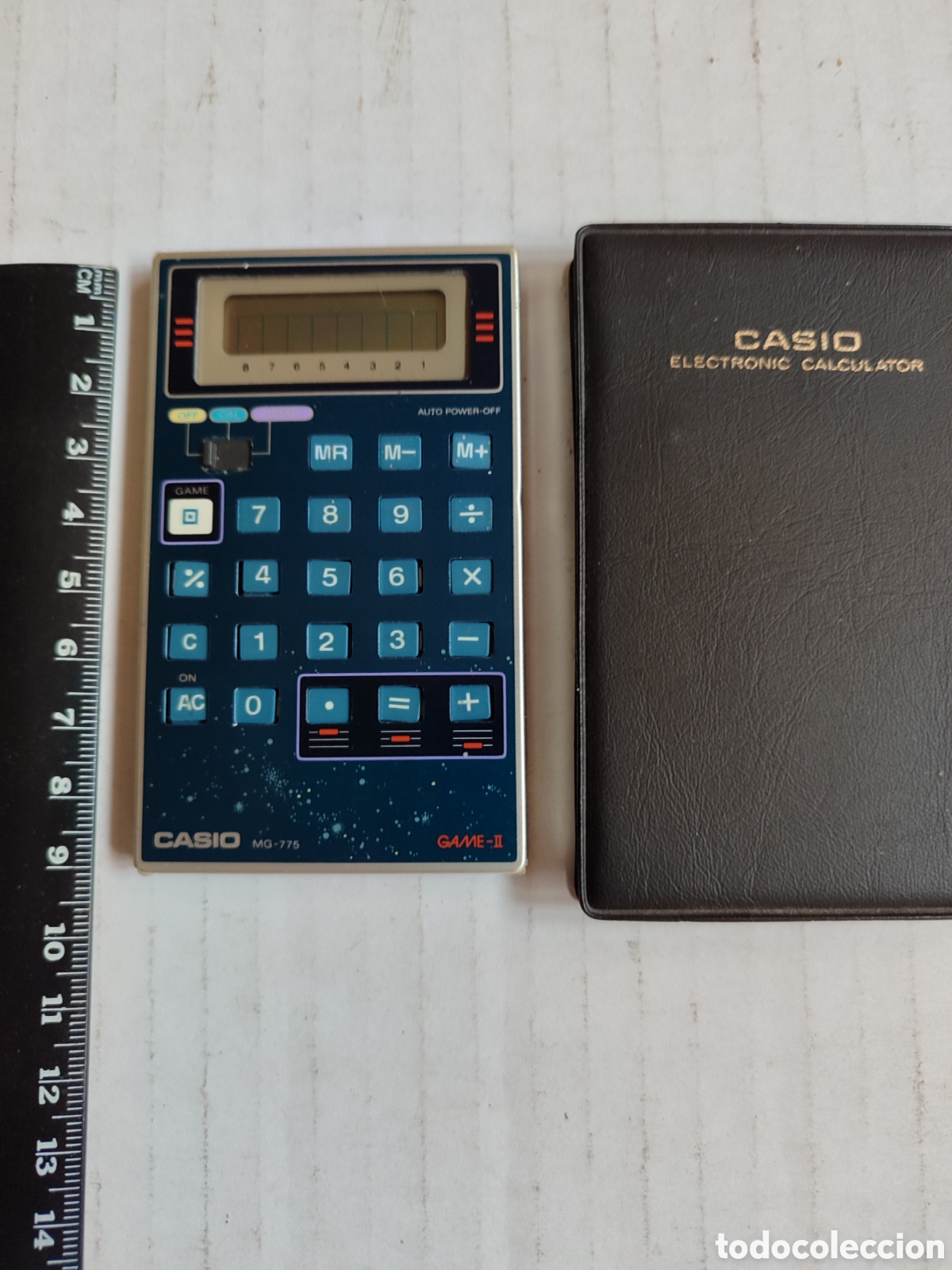 Videojuegos y consolas: Game II calculadora Casio MG-775 Game II.calculadora con juego