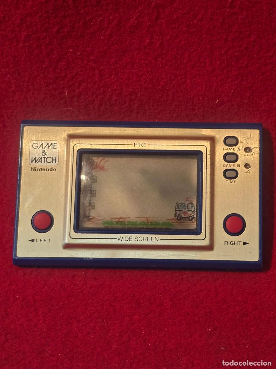 Videojuegos y consolas: CONSOLA NINTENFO GAME&WATCH WIDE SCREEN FIRE
