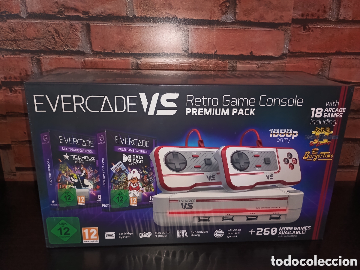Videojuegos y consolas: Precintadas Tres Consolas Evercade Sobremesa - Foto 3